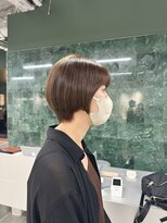 ソピ バイ インビテーション(sopi by invitation) 明るめベージュ×ショートカット!