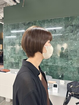 ソピ バイ インビテーション(sopi by invitation) 明るめベージュ×ショートカット!