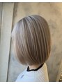ヘアスタジオニコ(hair studio nico...) ミルクティーベージュ。ベージュ系が1番得意です!
