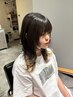 ★カット＋全体カラー＋裾カラー ※土日祝＋￥1000,