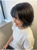ブリーチ、ハイトーン、ケアブリーチ、韓国、前髪カット