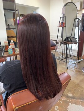 ヘアラウンジ アンリオ(hair lounge an rio) ピンクパープルベージュ