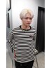 MEN'Sハイブリーチカラー＋トリートメント￥17500 【渋谷/ブリーチ/メンズ】