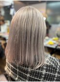ホワイトグレー［金町駅/金町/白髪染め/髪質改善］