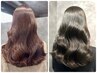 【AYUMI指名限定★】前髪顔周りカット＋ケア材入り艶カラー＋oggi 1step TR