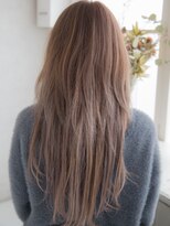 プラスワン(plus+one) 大人ロングウルフ/外国人風透け感カラー