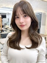 ロンドフルール 大宮東口(Lond fleur) ミニウルフレイヤーカット顔周りカット前髪カット韓国ロング池袋