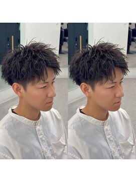 ブライト(BRIGHT) スパイキーショートスパイキーパーマ