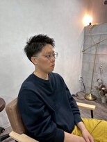 ティーヘア(t.hair)&nbsp;骨格矯正爽やかメンズショートカット/刈り上げ/マイクロバブル