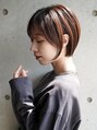 カライングドゥ(ing deux) シースルーバング丸みショート◎