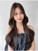 前髪似合わせカット小顔カットこなれヘア艶感美髪ワンカール