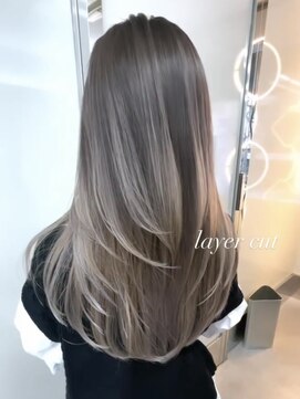 ラキング ギンザ トウキョウ(LAKING GINZA) くびれヘア/アプリコットオレンジ/夏/ハイライトカラー[銀座駅]