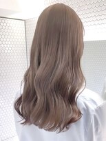 サンクマーケット 渋谷(cinq MARKET) 渋谷ミルクティーベージュハイトーンカラーヘーゼルベージュ30代