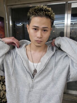 イェン(Yen.) 抜きっぱなしブランド　スパイキーヘア　バズカット