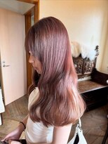 ヘアー メイク コラム コウ hair make column Coo&nbsp;ピンクベージュ