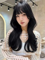 アンフィニー 仙台(ANFINI)&nbsp;黒髪髪質改善仙台縮毛矯正レイヤーカットクラゲヘアー