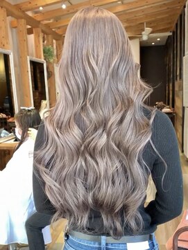 ラグーン(LAGOON) ホワイトミルクティーベージュ/バレイヤージュ/ケアブリーチ