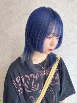 レガシーヘアーデザイン(Legacy hair design) 「ネイビーブルー」