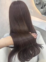 エス(Ess)&nbsp;ワイドバング/ホワイトブロンド[髪質改善/ヘアセット/大宮]