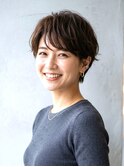 ☆トップボリュームに悩まない【マッシュショート】30代40代50代
