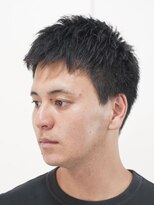 メリケンバーバーショップ コウベ(MERICAN BARBERSHOP KOBE)&nbsp;メンズカットバーバースタイルスパイキーN１