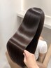 カット＋ナチュラルストレート+髪質改善Tr￥17900 ［髪質改善/姫路］