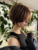 ヌリ 錦糸町(NuRI)&nbsp;伸びても気になりにくい白髪ぼかしショートボブ