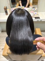 ヘアーアンドケア アミティエ(HAIR&CARE amitie)&nbsp;朝ラク叶う♪まとまり縮毛矯正ボブ