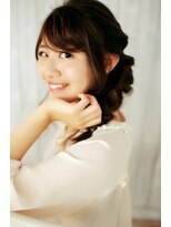 ヘアリゾート ラグーン(hair+resort lagoon)&nbsp;ゆるふわサイドアレンジ