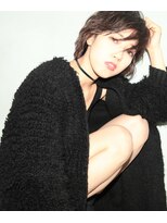 アン ヘア デザイン(un hair design)&nbsp;【　un  】ウェット×ショート×イルミナオーシャン