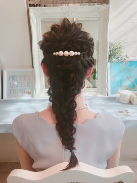 ラ ブランシュ 大宮(La Blanche) 【La Blanche】暗髪でも可愛く☆清楚編みおろし