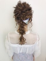 ヘアー アトリエ アンジー(Hair Atelier Angee)&nbsp;360度可愛い編み下ろしアレンジ