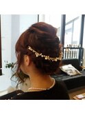 バックカチューシャを使ったヘアアレンジ☆