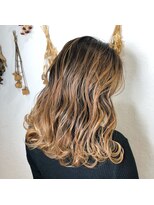 ウル(Ulu)&nbsp;ミルクティー×バレイヤージュ