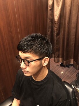 ヒロギンザ 田町店(HIRO GINZA) ツーブロックフォワード　田町/床屋/三田