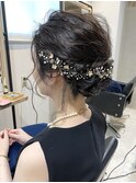 ルーズヘアセット*お客様スタイル/着物