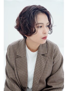 ヘアリゾート粋 新宿三丁目本店 ハンサムショート/チェリーブラウン♪