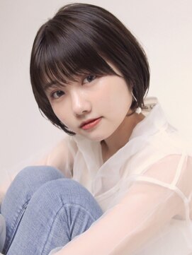 コクーン(Cocoon) ナチュショートボブ☆#Aラインボブ#マロンベージュ