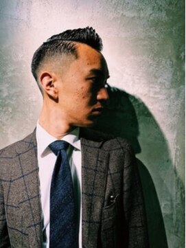 ダムディートウキョウ 北千住店(DAMDEE TOKYO) スリークショート/シルバーカラー/サイドグラデーション