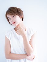 フィジオ(physio)&nbsp;【physio 京都】透明感ベージュ×シンプルショート