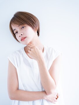 フィジオ(physio) 【physio 京都】透明感ベージュ×シンプルショート