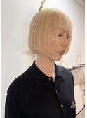 抜きっぱなしカラーボブ