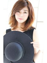 ラルジュ(large)&nbsp;【large】ラグジュアリーミディ☆Aラインボブ/結べるボブ