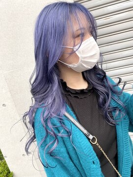 シモキタジャムズ ラベンダーアッシュ＊ケアブリーチ/ダブルカラー/アッシュカラー