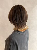 アイディール(:ideal)&nbsp;20代30代40代☆ミニウルフ×インナーカラー