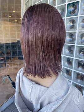 ラグ バイ シゲルカットクラブ 神田久志本店(lag) pink beige