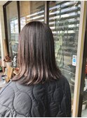 ストカールx切りっぱなしボブ　朝が楽