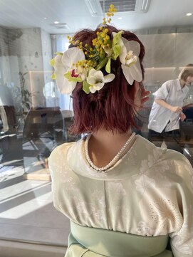 アオイ(aoi.) 卒業式hair set