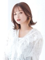 ラフィス ヘアー コタ 明石店(La fith hair cota) 【La fith】インナーカラー×くびれボブ