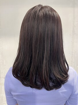 スタンス(stance) 可愛いツヤカラー!パープルガーネットブラウン!